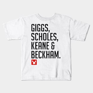 The Great Midfielders Kids T-Shirt